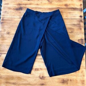 Navy Blue Asian Style Culottes